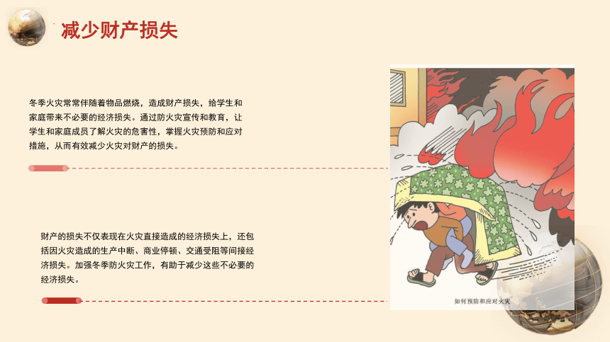 小学生主题班会  冬季防火灾 课件(共25张PPT)