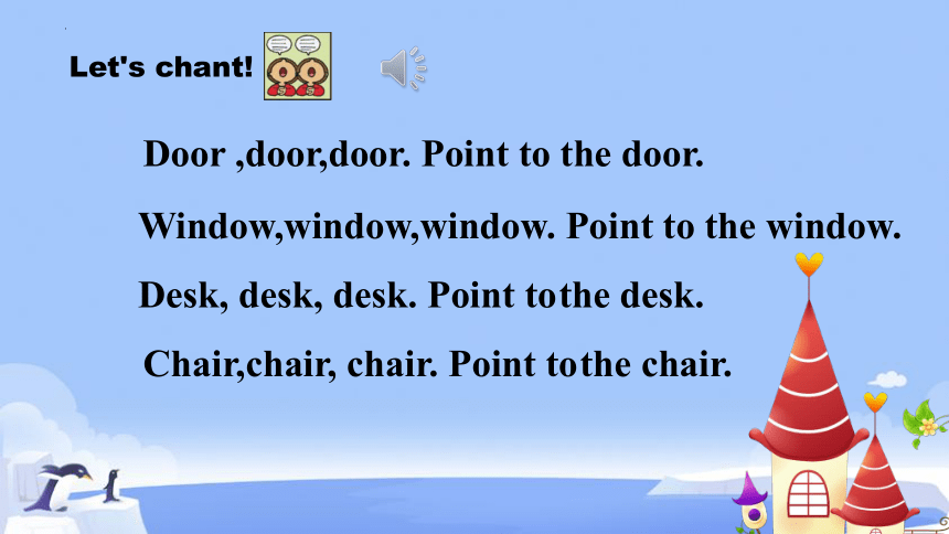 Module 3  Unit 2 Point to the window! 课件(共20张PPT)