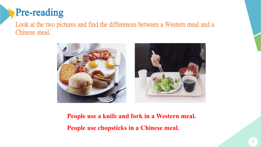 外研版英语九年级下册-Module 6 Unit 2 Knives and forks are used for most Western food. 课件 (共18张PPT)