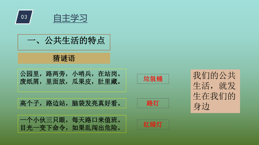 道德与法治五年级下册2.4 我们的公共生活 课件 (共19张PPT)