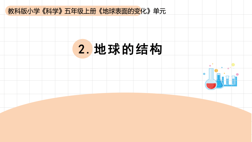 2023秋教科版五年级科学上册 2-2《地球的结构》（课件）(共20张PPT+视频)