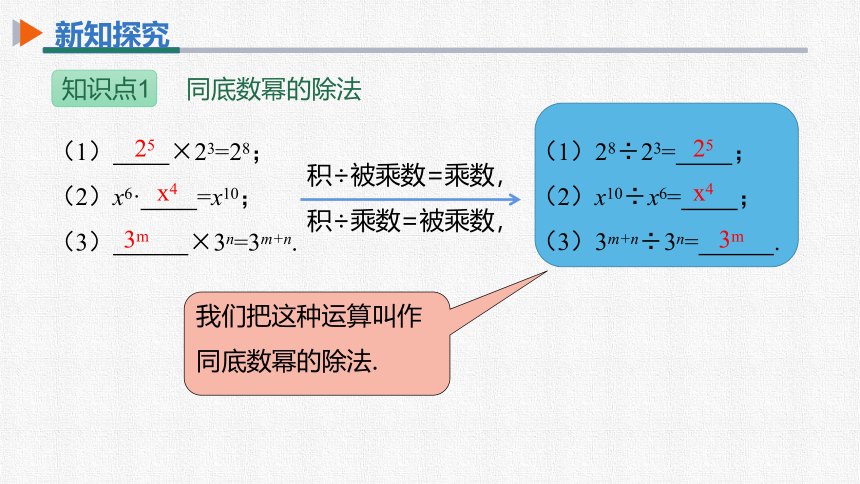 初中数学人教版八上 14.1.4第4课时整式的除法 同步课件（32张PPT）