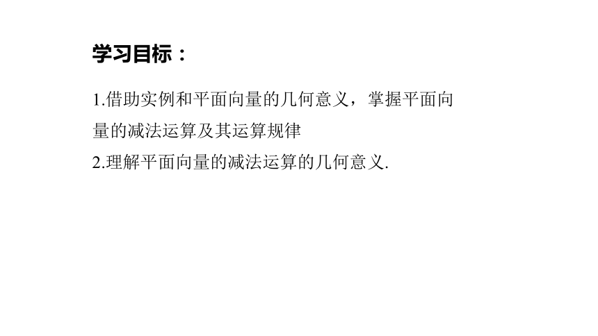 6.2.2 向量的减法运算  课件(共15张PPT)——高中数学人教A版（2019）必修第二册