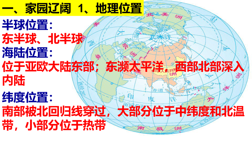 第四单元 中华各族人民的家园   单元复习课件（55张PPT）