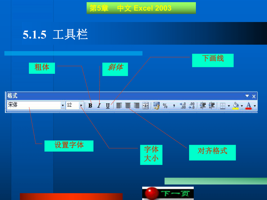 第5章   中文 Excel 2003 课件(共114张PPT)《 计算机文化基础》（高教版）