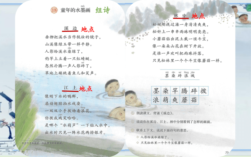 18.《童年的水墨画》课件(共21张PPT)