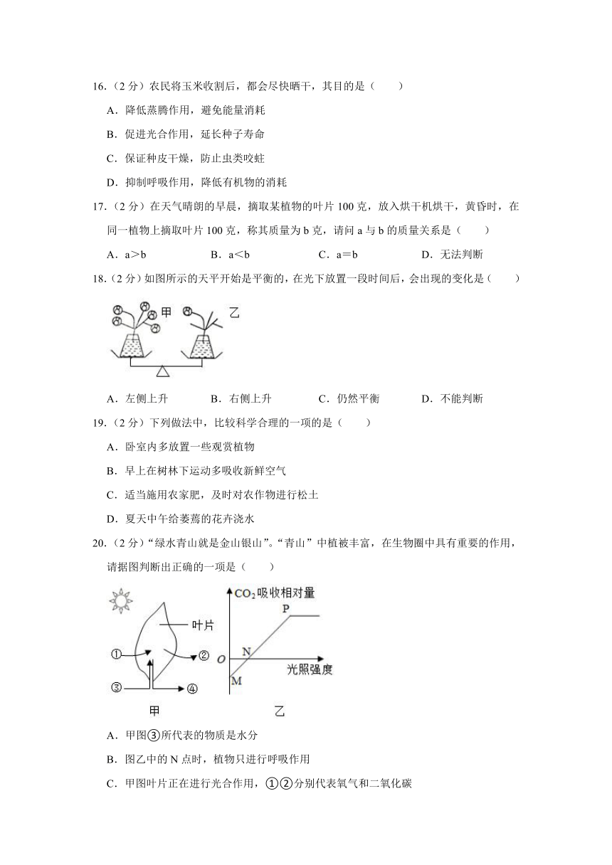 河北省唐山市路北区2023-2024学年八年级上学期10月份月考生物试卷（word版+解析版）