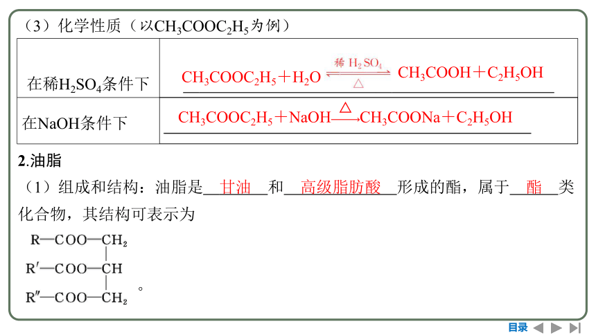 2024高考一轮复习  第九章  有机化学基础 第四节　羧酸衍生物（86张PPT）