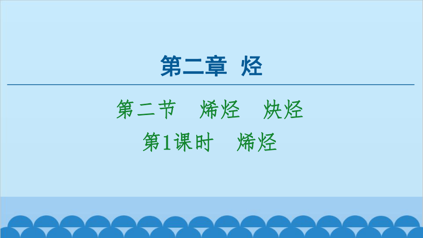 2.2.1烯烃 课件(共55张PPT)化学人教版（2019）选择性必修第三册