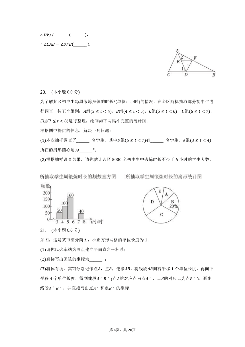 2022-2023学年辽宁省大连市高新园区七年级（下）期末数学试卷（含解析）