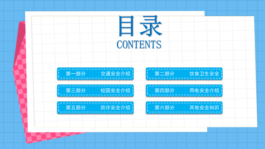 2023年中小学返校安全教-----开学第一课校园安全教育知识 课件 (24张PPT)