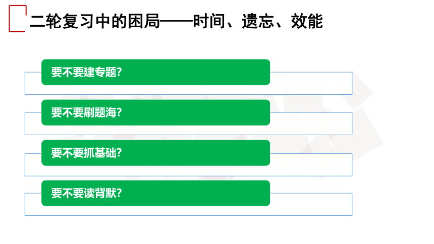 2024届高三地理课件 二轮复习的实践及培优策略(共111张PPT)课件