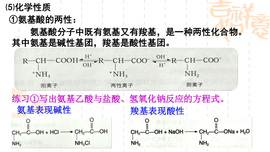 2.4.3羧酸、氨基酸和蛋白质 课件(共25张PPT)-鲁科版（2019）高中化学选择性必修3