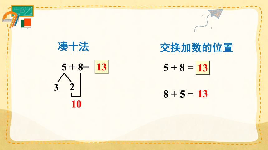 8.3 5、4、3、2加几 （课件）（共14张PPT）人教数学一年级上册