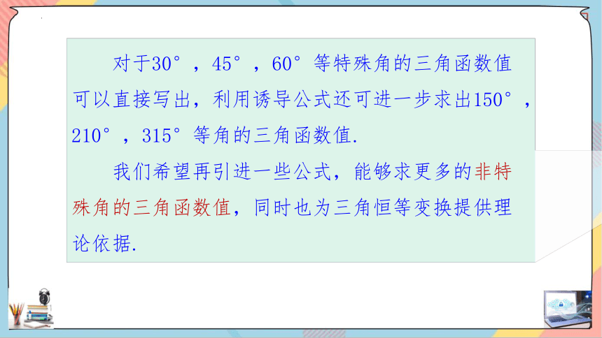 数学人教A版（2019）必修第一册5.5.1.1两角差的余弦公式 课件（共27张ppt）