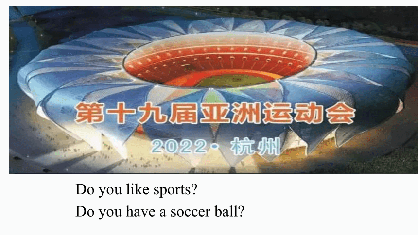 Unit5 Section B 3a-self check公开课件 Unit5 Do you have a soccer ball 人教版七年级上册