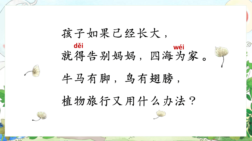 3 植物妈妈有办法  课件(共42张PPT)