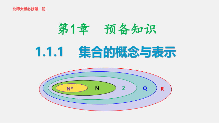 1.1.1 集合的概念与表示 课件（共25张PPT）