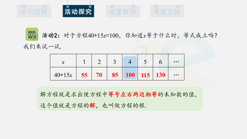 3.1 一元一次方程及其解法 第1课时 课件(共16张PPT) 沪科版七年级数学上册