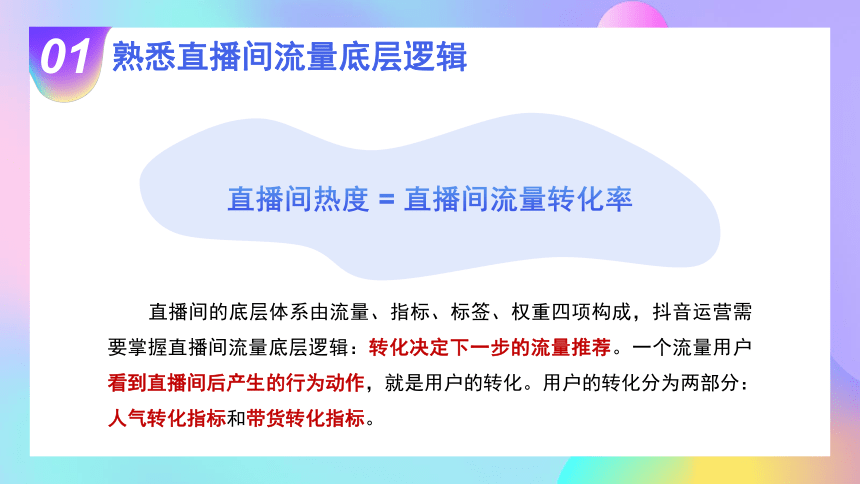 4.2熟悉抖音直播不同阶段核心权重指标 课件(共17张PPT)-《短视频与直播电商运营实战》同步教学（大连理工大学出版社）