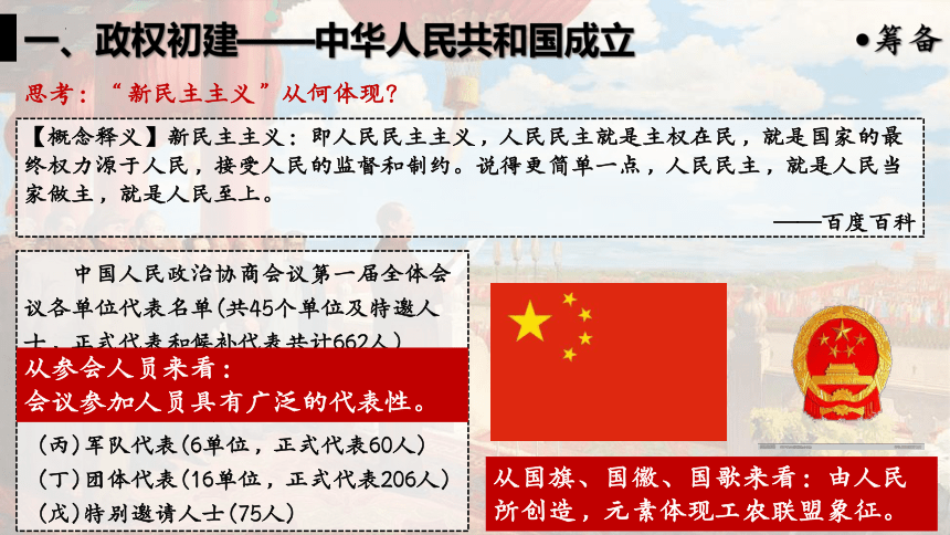 第26课 中华人民共和国成立和向社会主义过渡 课件(共29张PPT)2022-2023学年高一上学期统编版（2019）必修中外历史纲要上