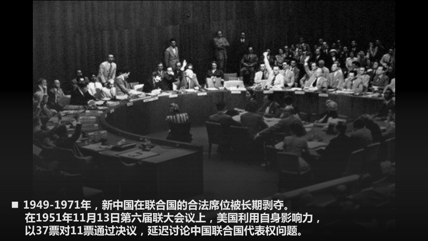高中政治统编版选择性必修一9.1中国与联合国（共28张ppt）