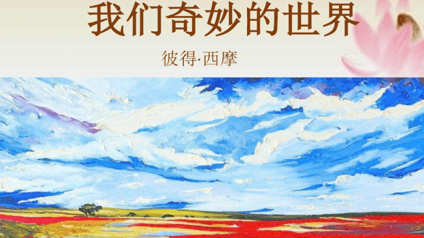 22.《我们奇妙的世界》课件(共26张PPT)