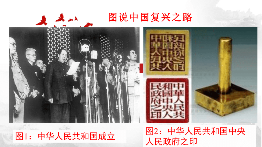 1.2中国共产党领导人民站起来、富起来、强起来 课件(共13张PPT+1个内嵌视频)统编版必修三 政治与法治