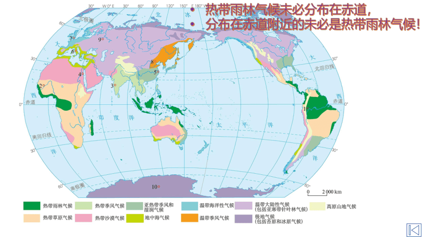 地理湘教版（2019）选择性必修1 3.2气压带、风带与气候（共42张ppt）