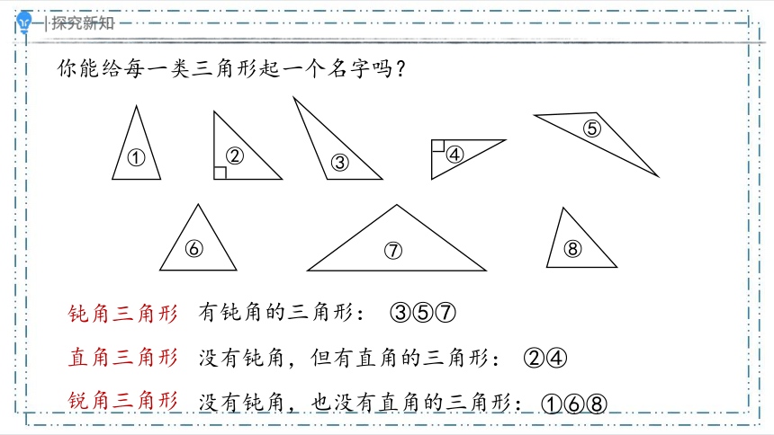 5.4.三角形的分类（课件）（共26张PPT）人教版四年级下册数学