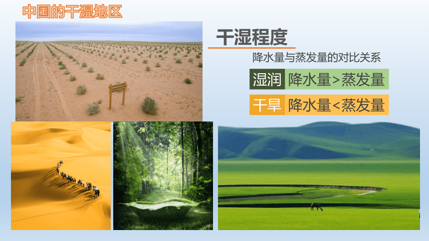 湘教版地理八年级上册 2.2.2中国的降水 干湿地区 气候类型课件（共15张PPT，含视频）