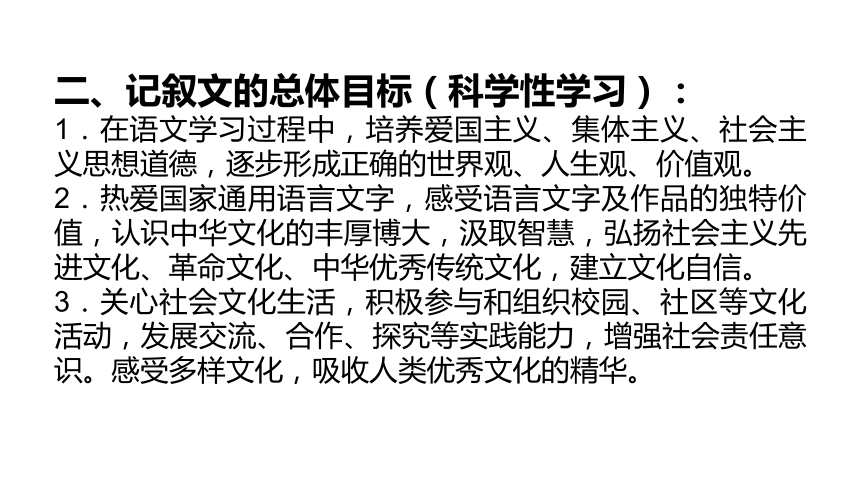 2024陕西中考语文备考《记叙文阅读》 课件(共49张PPT)