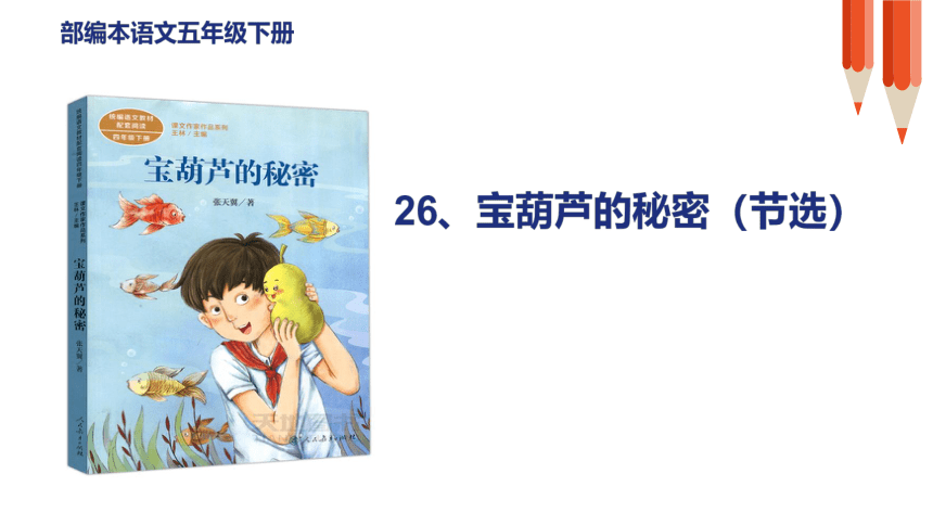 26宝葫芦的秘密（节选）课件(共22张PPT)