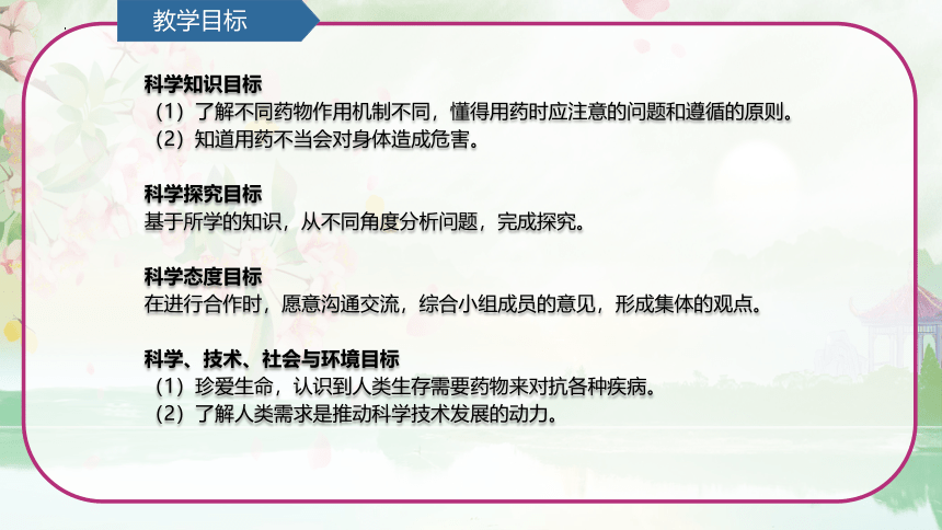 第6单元   防疫与保健 6.4 安全用药《 安全用药》（课件）(共13张PPT) 青岛版六年级科学上册