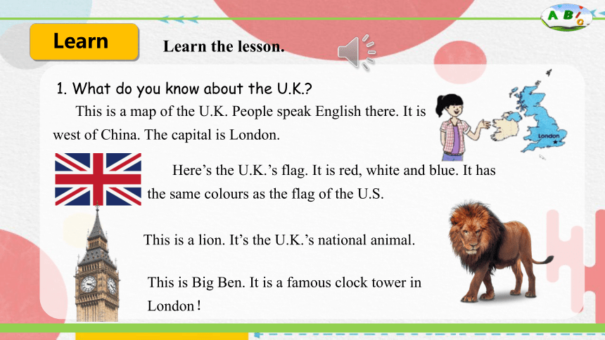 Lesson 47  The U.K. and Australia课件(共32张PPT)