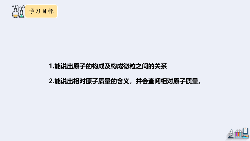 2.3 原子的构成 第1课时  （共21张PPT) 课件 2023-2024学年鲁教版化学九年级上册