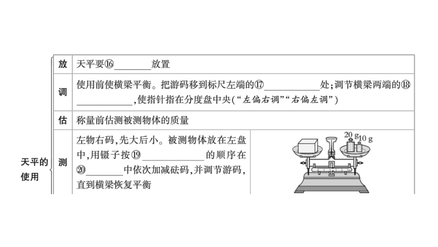 2024河南中考物理一轮复习考点精讲精练第13讲 质量和密度课件（50张PPT)