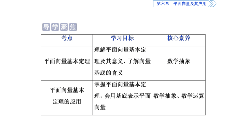 6.3.1 平面向量基本定理  课件(共37张PPT)——高中数学人教A版（2019）必修第二册