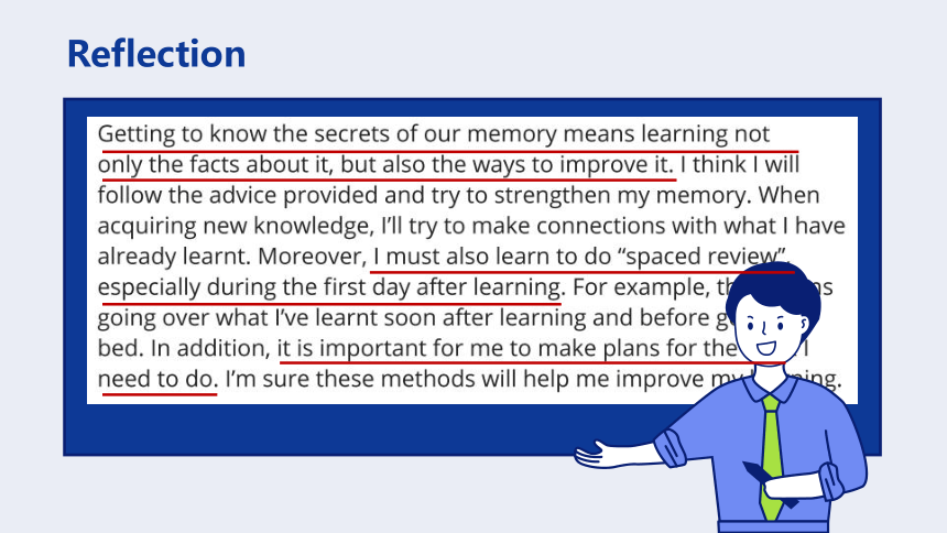 必修第三册  Unit 9 Learning Lesson 3 The Secrets of Your Memory Writing Workshop课件(共12张PPT)