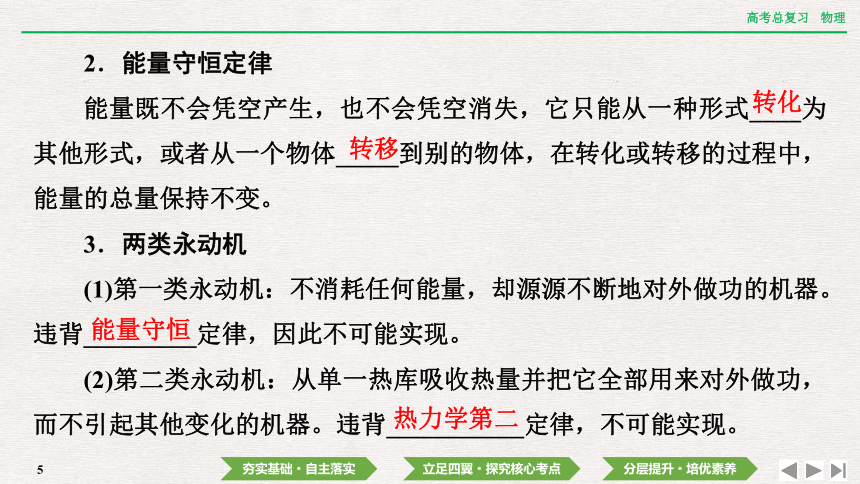 2024年高考物理第一轮复习课件：第十四章  第3讲　热力学定律与能量守恒定律