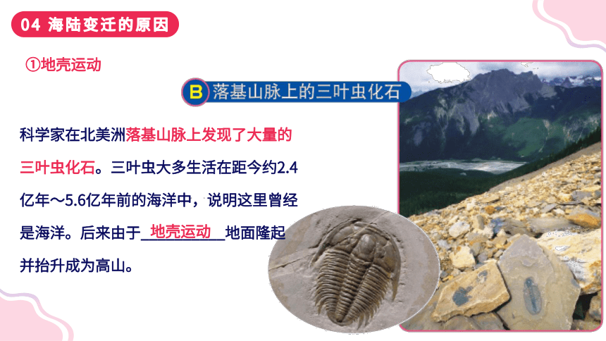 2.4 海陆变迁 课件（60张PPT） 2023-2024学年七年级地理上册  湘教版