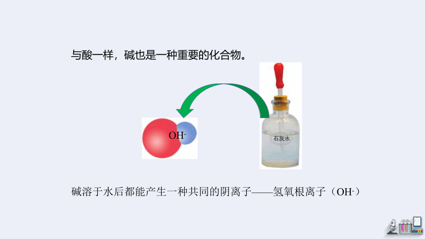 7.2 碱及其性质  课件(共21张PPT　内嵌视频) 2023-2024学年鲁教版化学九年级下册