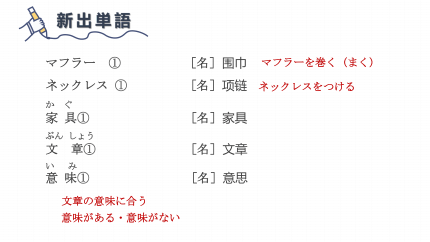 第28课 馬さんはわたしに地図をくれました 课件(共47张PPT)-2023-2024学年标准日本语初级下册