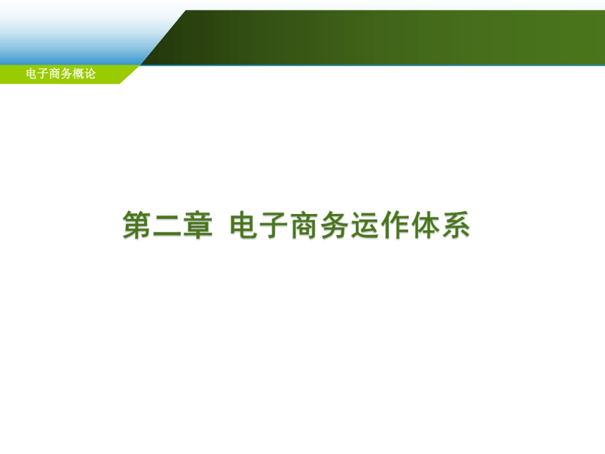 第2章 电子商务运作体系  课件(共59张PPT)-《电子商务概论（第6版）》同步教学（电工版）