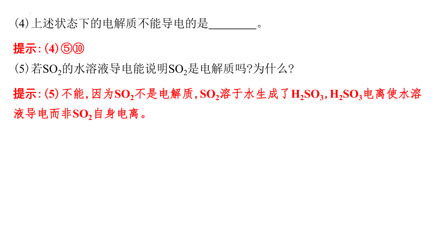 1.2.1电解质的电离 课件(共39张PPT)-2023-2024学年高一上学期化学人教版（2019）必修第一册