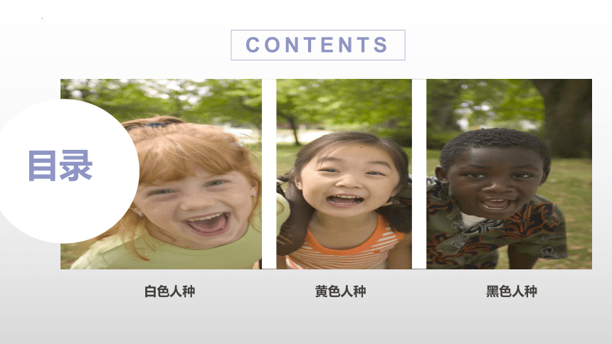 湘教版七年级地理上册课件 3.2 世界的人种（共22张PPT）