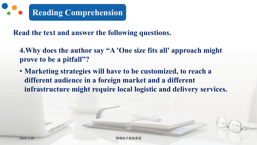 Lesson 8International Expansion Through Cross-border Ecommerce课件(共50张PPT)- 《跨境电子商务英语》同步教学（重庆大学·2022）