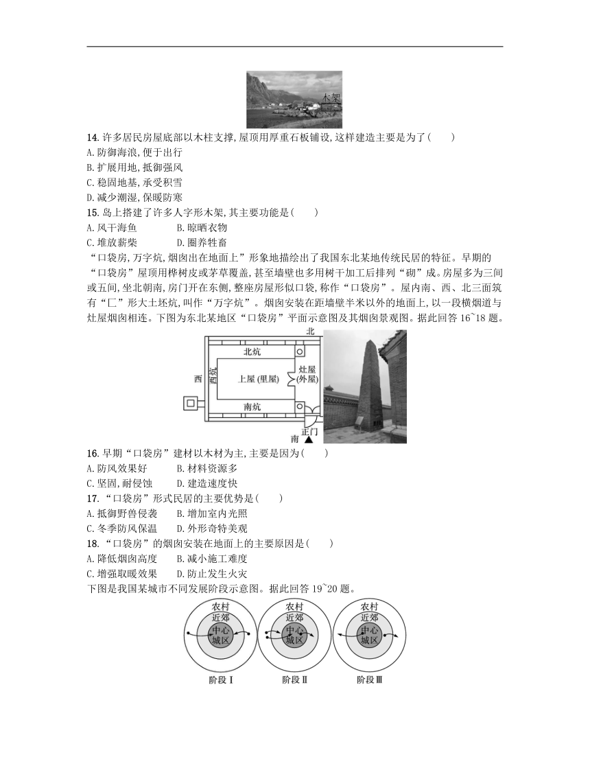 新人教版必修第二册2023-2024学年新教材高中地理期中测评 (含解析）