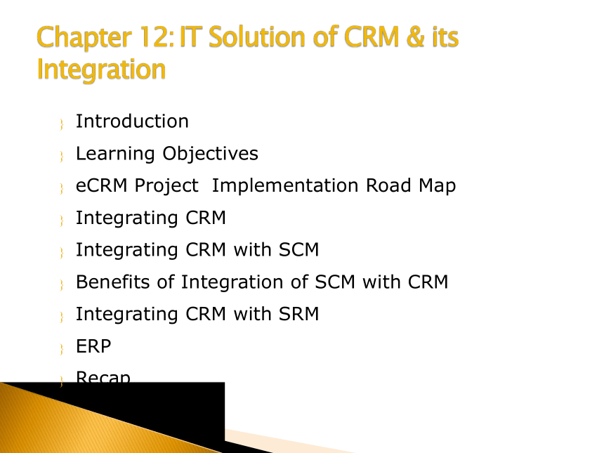 12IT Solution of CRM and its Integration 课件(共26张PPT)- 《客户关系管理（英文版）》同步教学（人民大学版）