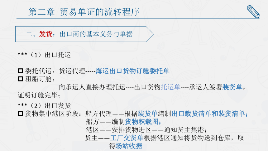 第二章贸易单证的流转程序 课件(共12张PPT)- 《外贸单证实务》同步教学（人民大学版）